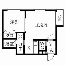 クラリス西町北の物件間取画像